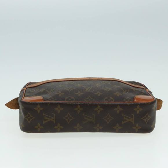 LOUIS VUITTON Monogram Compiegne 28 Clutch Bag M51845 LV Auth 83388 - Picture 6 of 16